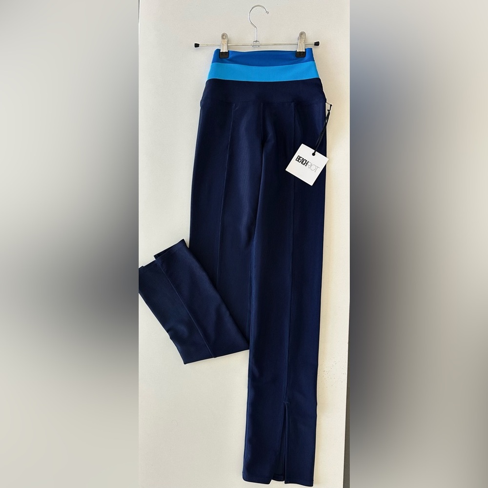 Beach Riot Blue Dress Pants Classic Style